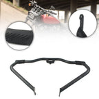 Black Engine Guard Highway Crash Bar for Harley Softail Fat Bob Deluxe (2018-2023)
