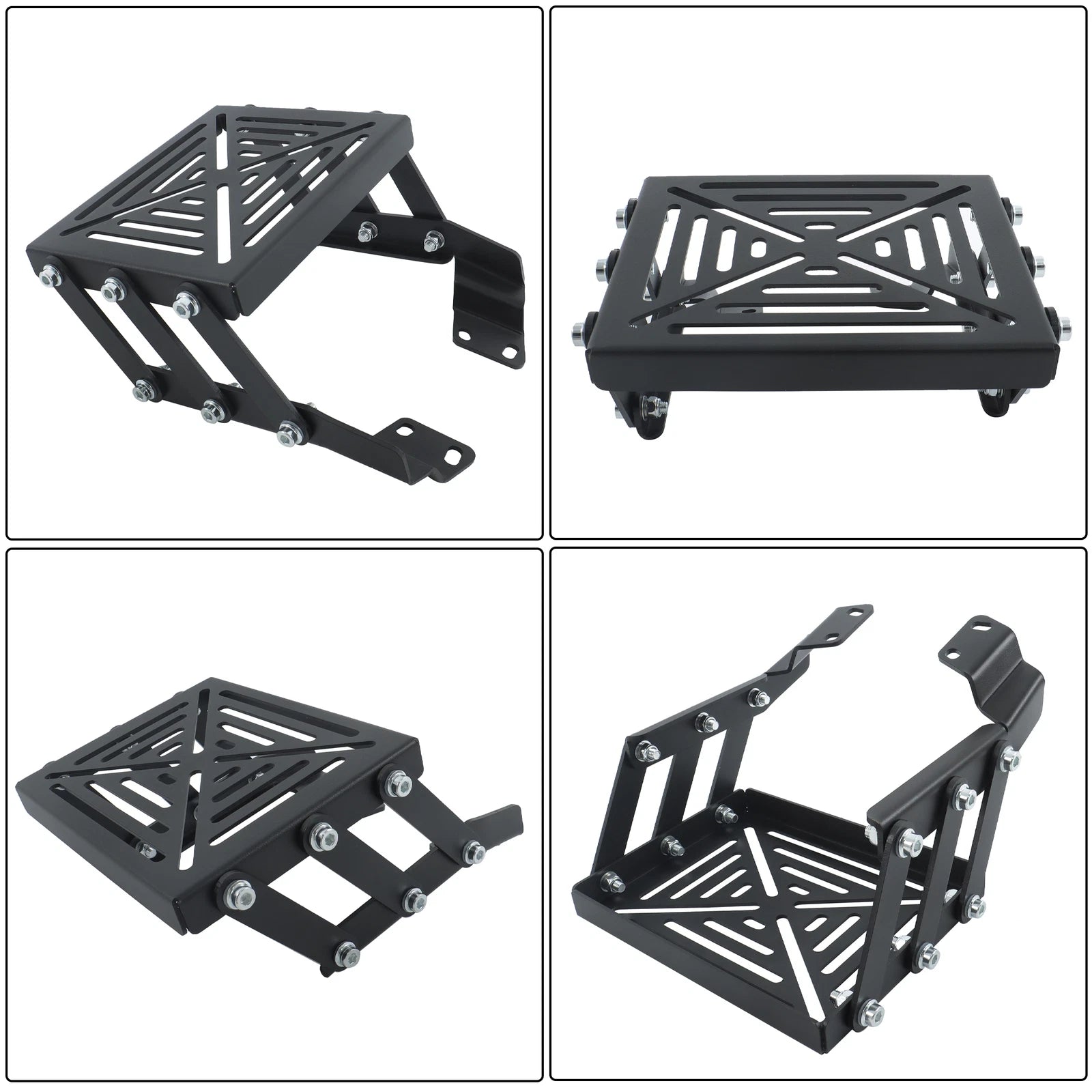 Motorcycle Trunk Mount for Convenient Storage and Secure Support
