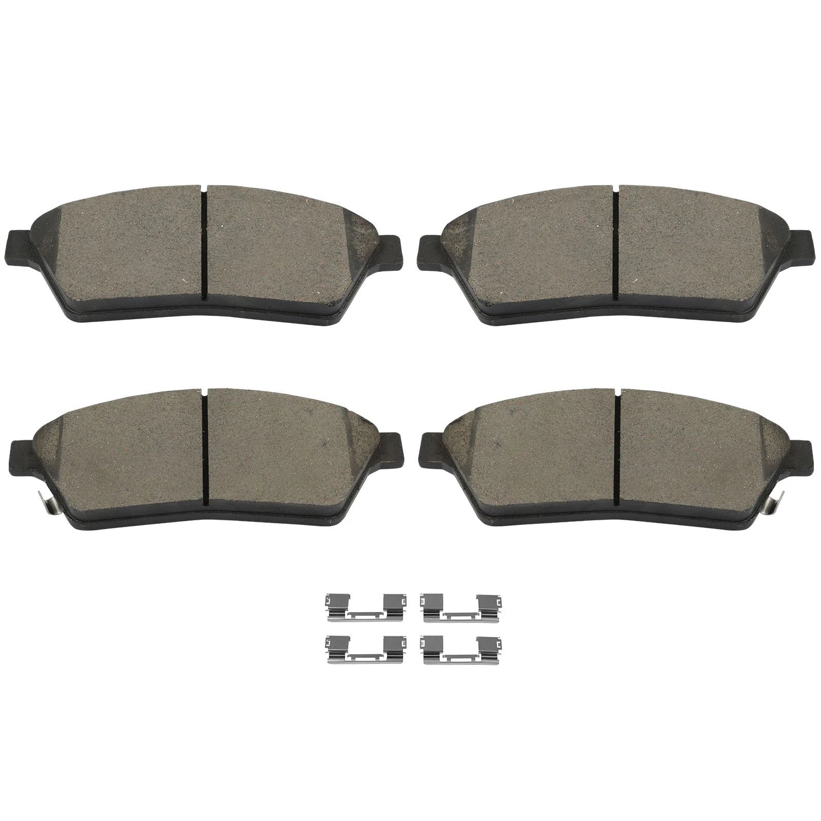 Set of 4 Front Ceramic Brake Pads for Cadillac SRX (2011–2016)