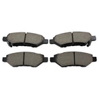 Set of 4 Akebono Rear Ceramic Disc Brake Pads for CTS SRX Camaro 9-4X