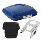 Razor Trunk Pad Mount Rack for Harley Street Glide (2014–2025) Electric Blue