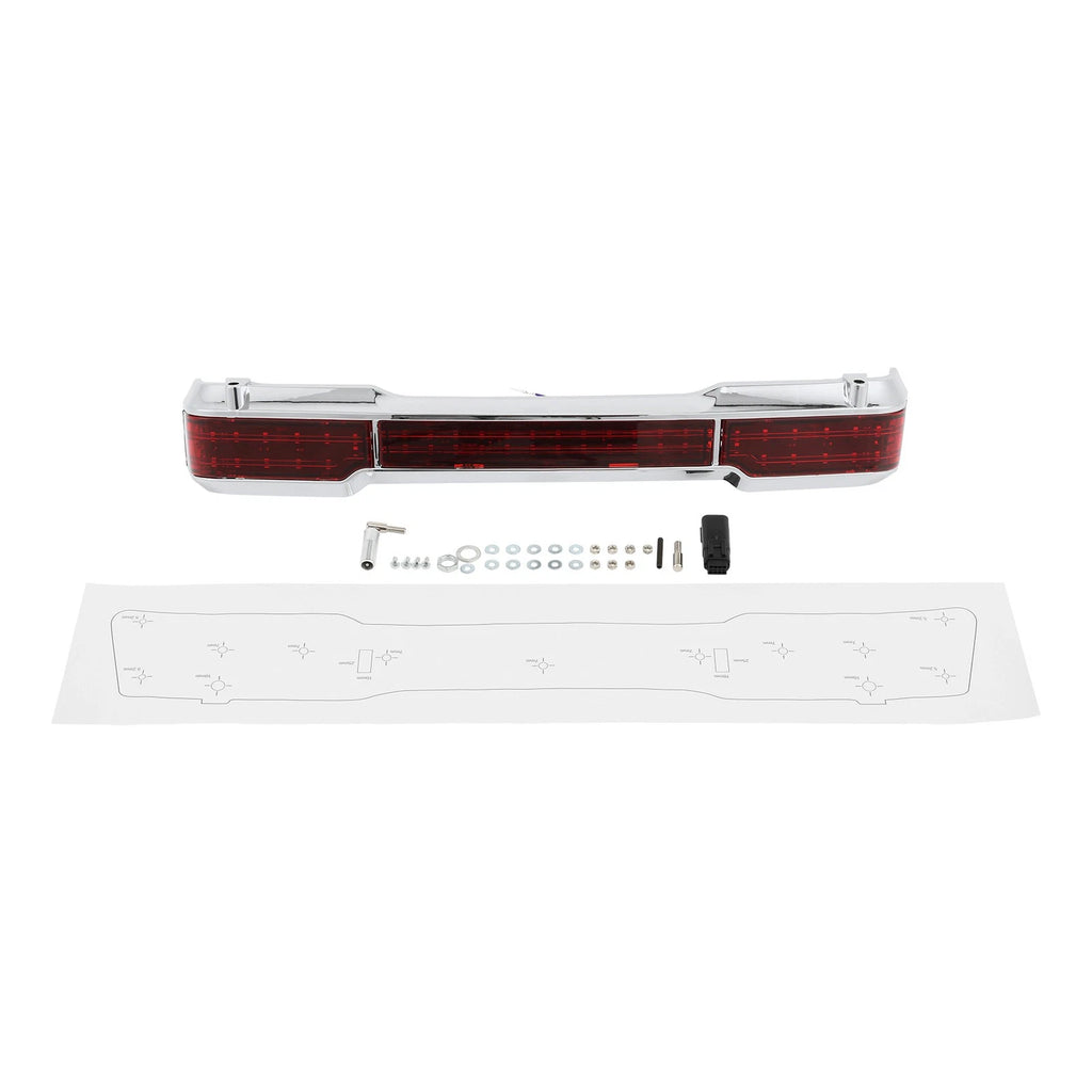 LED Red Tail Light for Harley Touring Electra Street Glide (1997–2008)