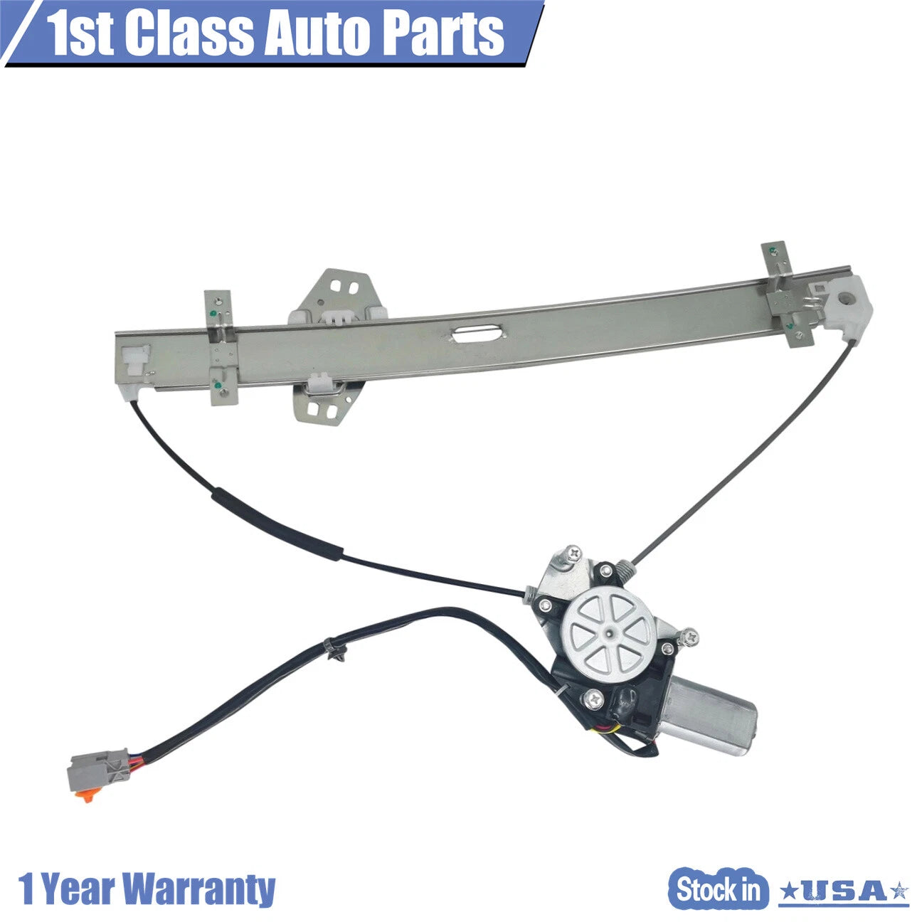 Front Left Power Window Regulator with Motor for Honda Pilot (2003-2008)