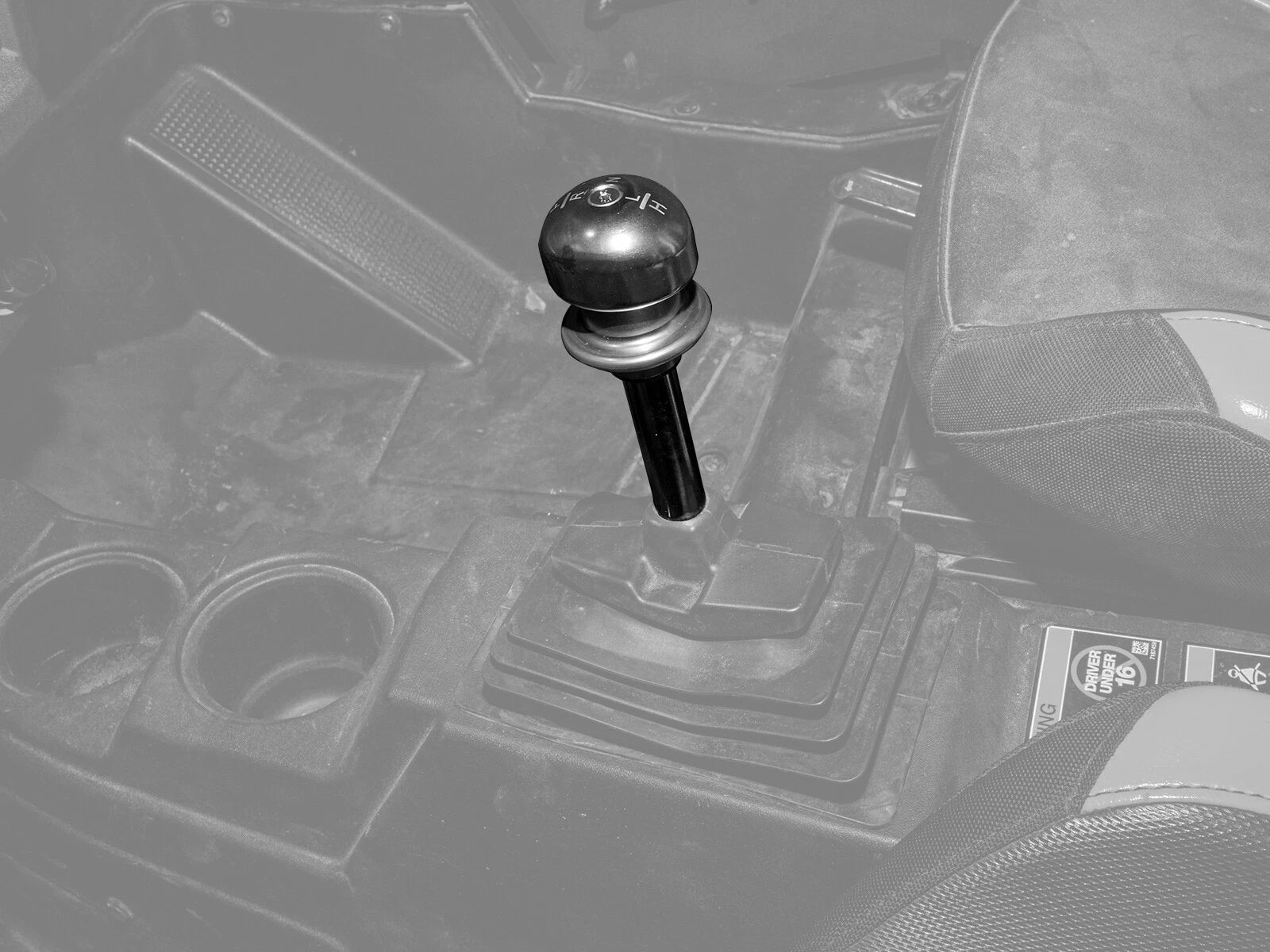 SuperATV Quick Reverse Gated Shifter for Polaris RZR 900/1000/XP Turbo (2015–2023)