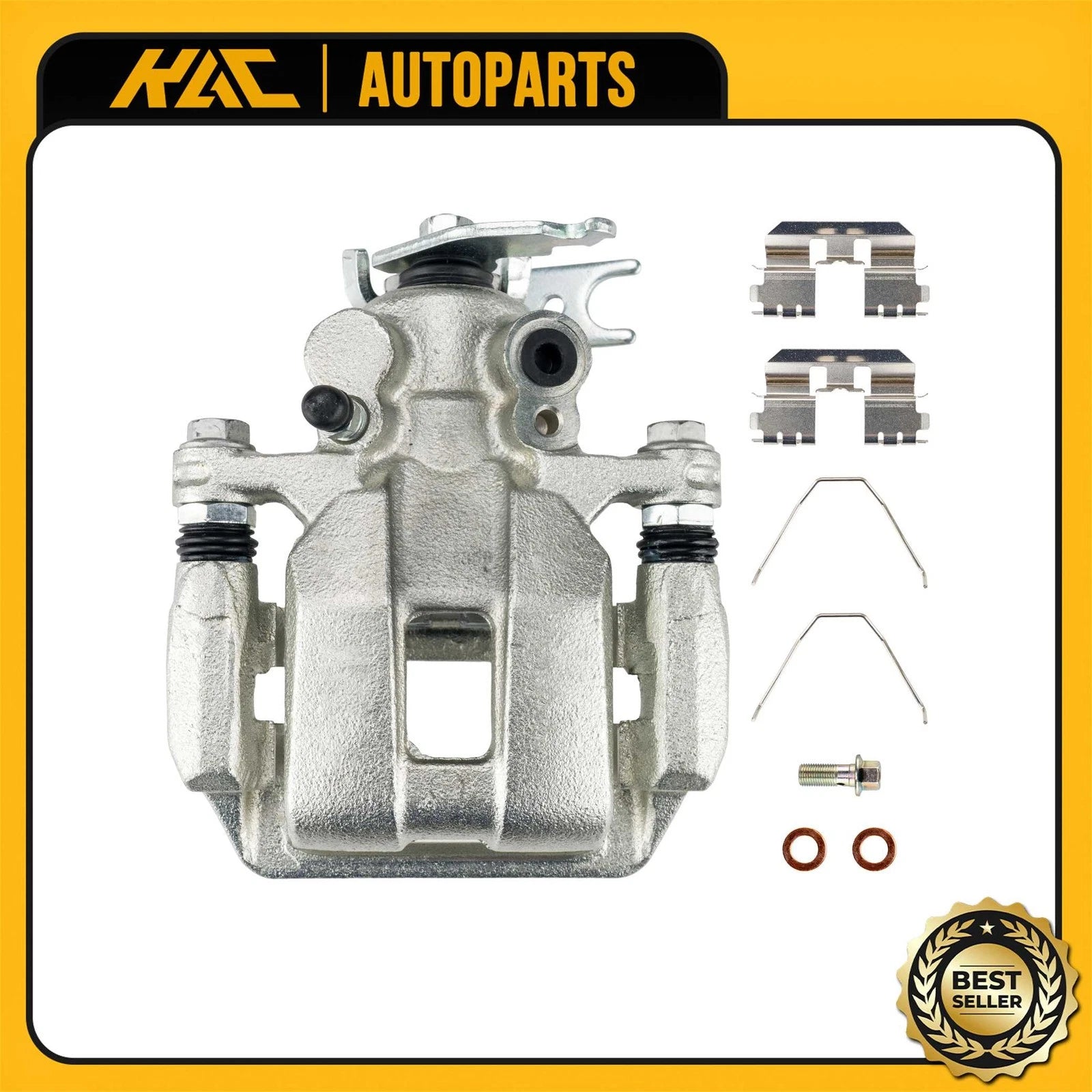 Rear Driver Caliper with Bracket for Honda Accord (2008–2012)