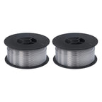 Set of 2 Flux Core Welding Wire for E71T-GS Mild Steel (0.035 Inch)