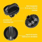 Set of 3 Control Knob Switches for Toyota Tundra (2000–2006)