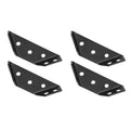 Set of 4 Stainless Steel Triangle Corner Supports for Furniture