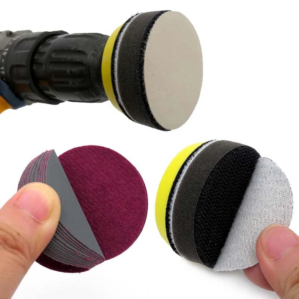 100pcs Sanding Discs 50mm 60-10000 Grit for Automotive Tools