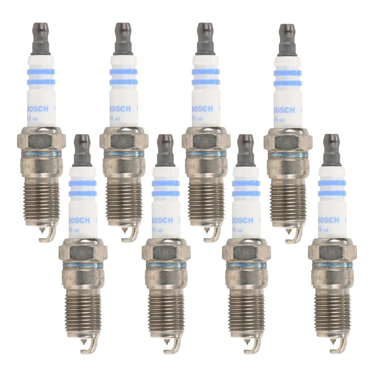 Set of 8 Pregapped Spark Plugs for Chevy Pontiac Buick Cadillac V8