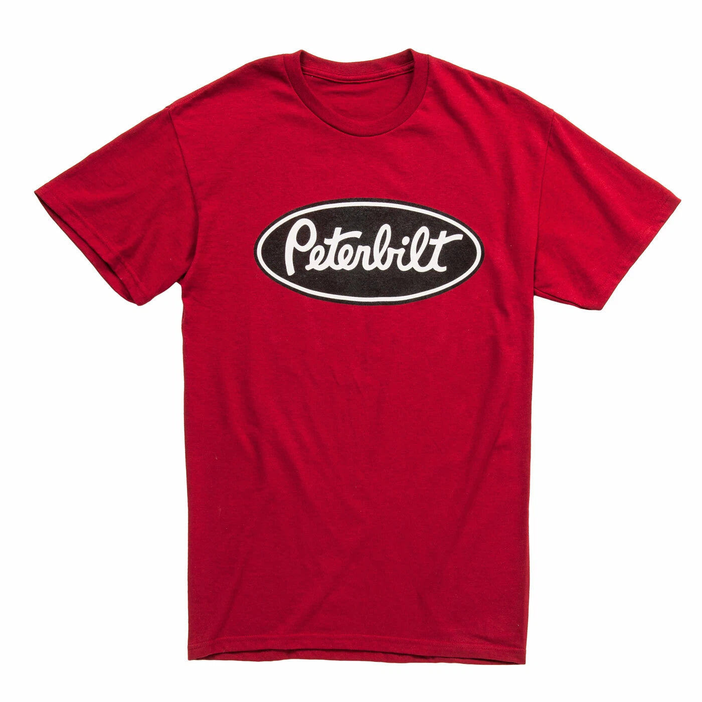 PB Trucks Peterbilt Cardinal Red Logo Tee Shirt Short Sleeve (LARGE)