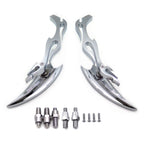 Alloy Arrow Custom Mirror for Honda Kawasaki Suzuki Cruiser (All Years)