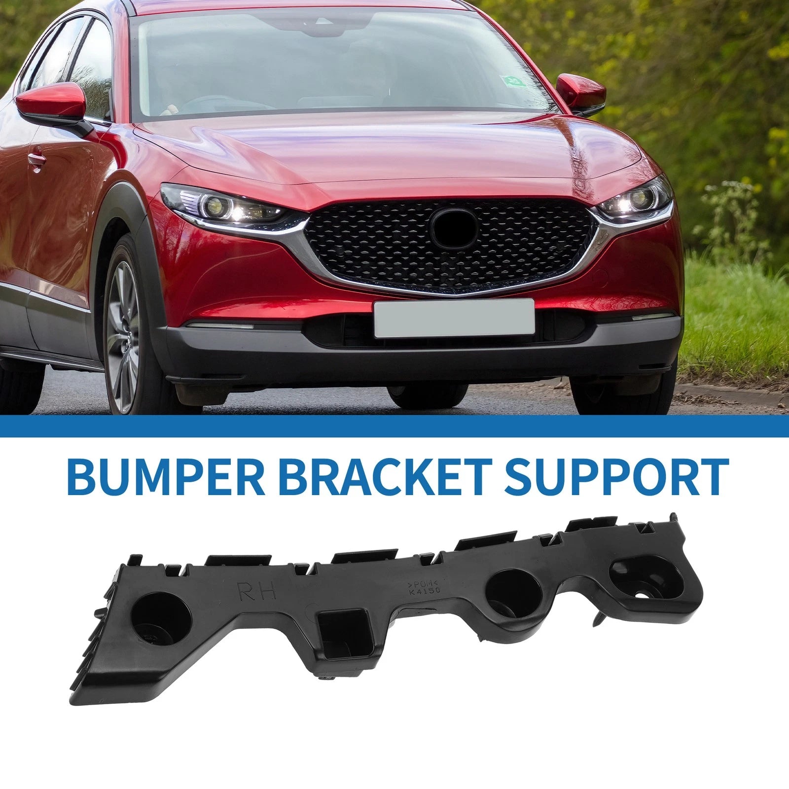 Right Rear Bumper Retainer Bracket No.KD53502H1A for Mazda CX-5 (2013–2016)