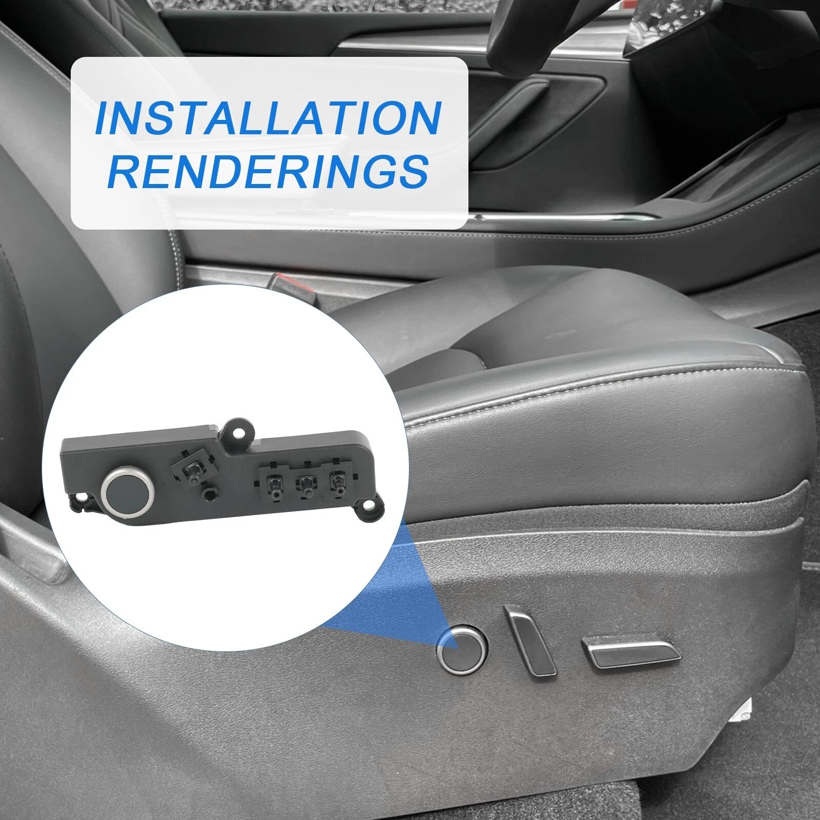 Power Seat Control Switch for Tesla Model 3/Y (2017-2022)