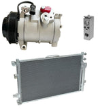 AC Compressor Kit with Condenser for Chrysler Pacifica 4.0L (2007–2007)