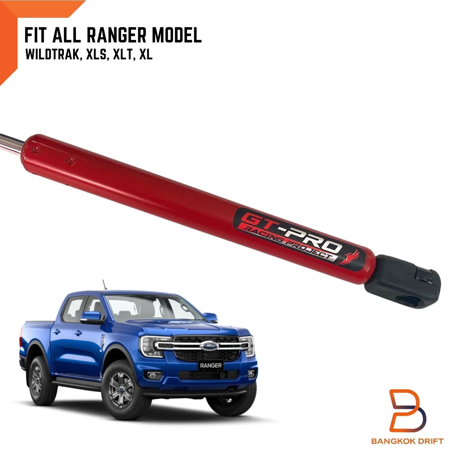 Tailgate Assist Gas Strut Damper for Ford Ranger Raptor (2022-2024)