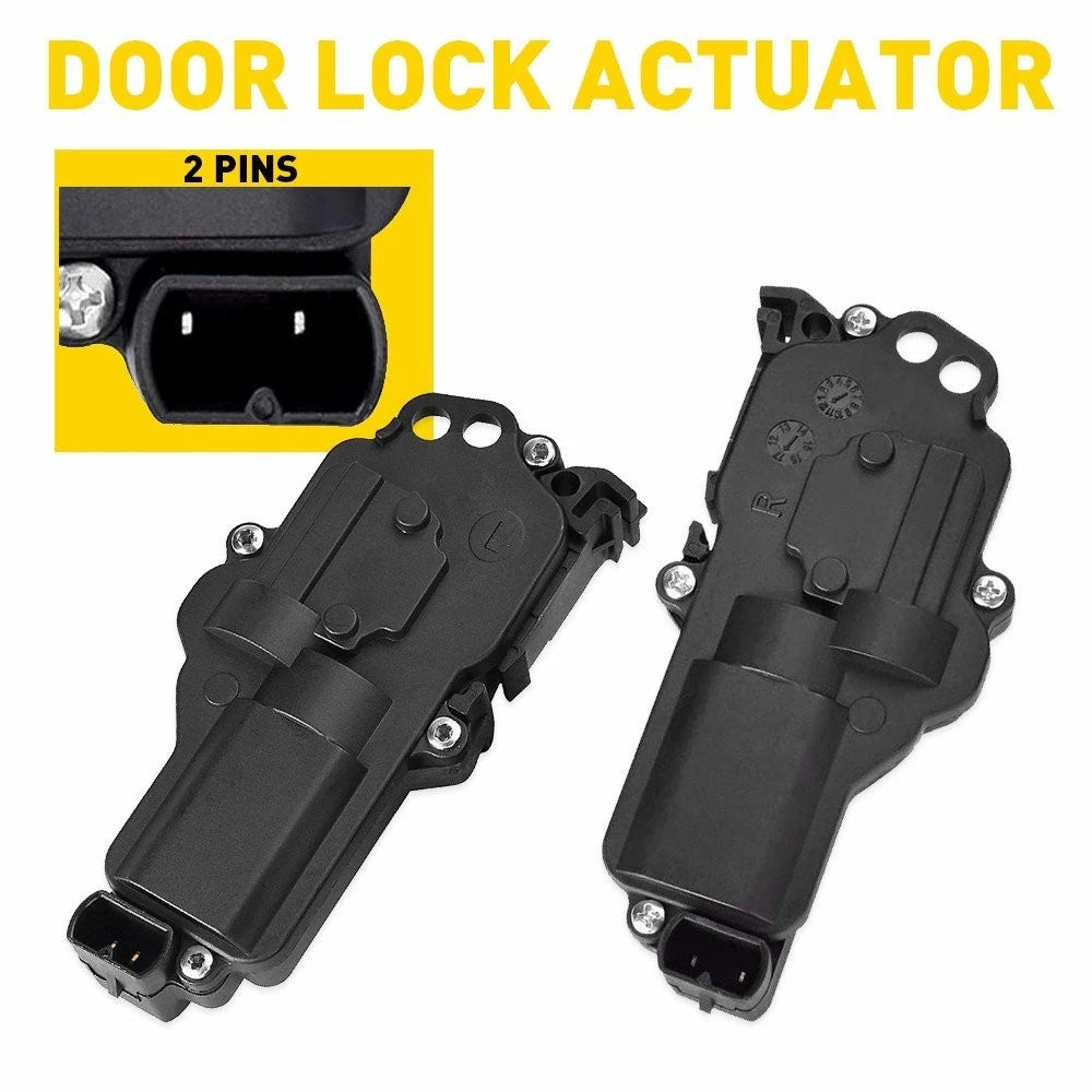 Power Door Lock Actuator LH & RH Pair for Ford Truck Mustang Mercury Sable (EXV)