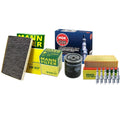 Tune-Up Kit with Mann Filters & NGK Spark Plugs for Audi A4 A4 Quattro (2002–2008)