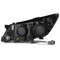 Headlight Assembly for Kia Optima (2014–2015) Pair Left + Right Black Housing
