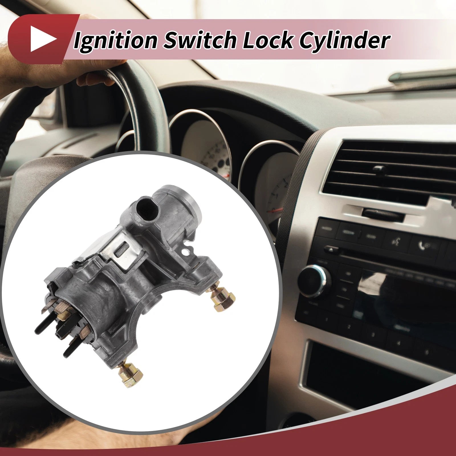 Ignition Lock Cylinder for Audi A4 (1998–2009) No. 4B0905851F