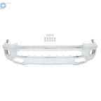 Front Bumper Face Bar for RAM 1500 (2019–2024) Chrome Steel with Fog Light Holes