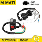 Stop Switch Headlight with Ignition Key Switch for Yamaha YFS200 Blaster (1988–2001)