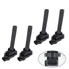 Set of 4 Ignition Coils for Suzuki Vitara Aerio Esteem Chevrolet Tracker (1999–2005)