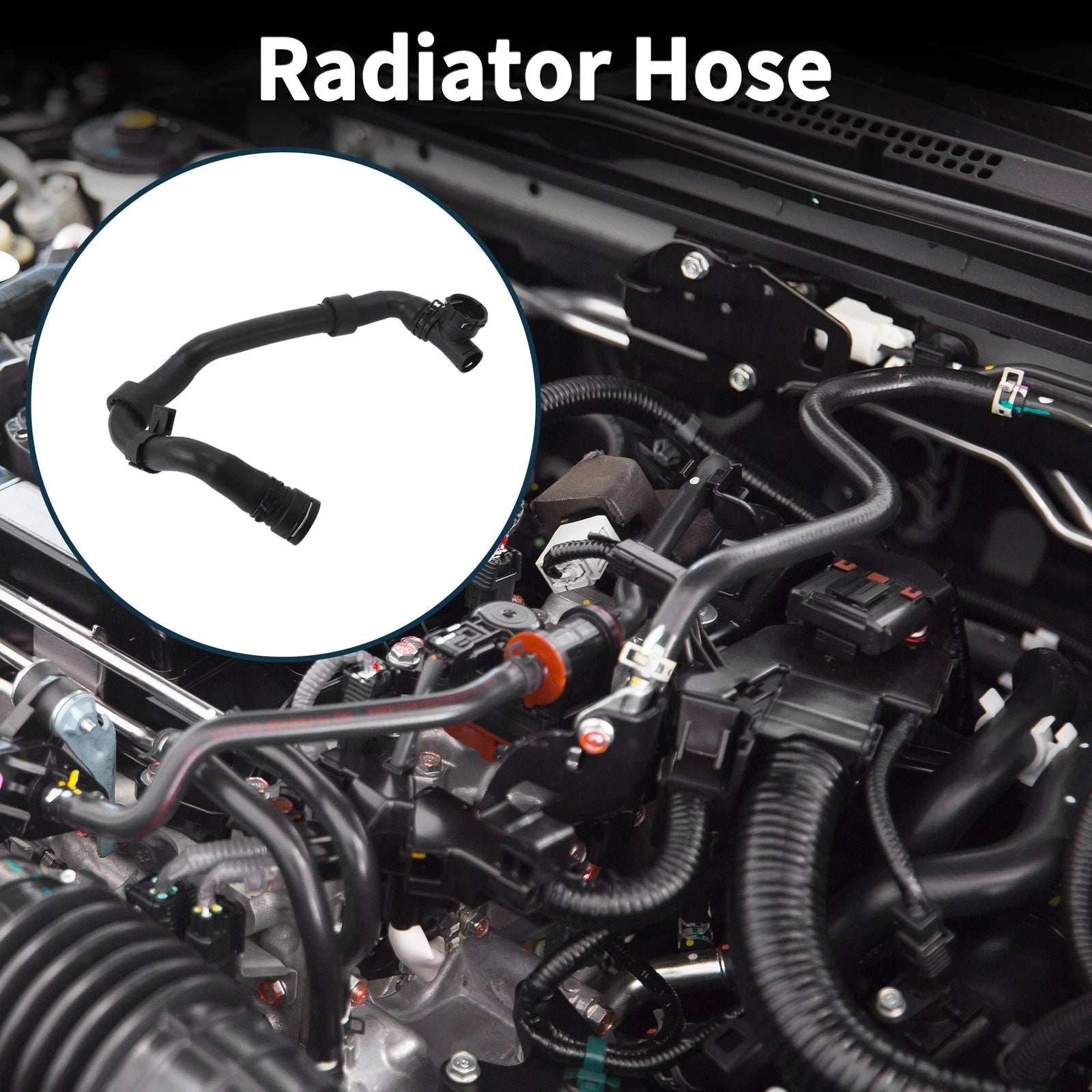 Radiator Hose Water Pipes for Volkswagen Atlas 2.0L (2018–2023) 3QF122051A