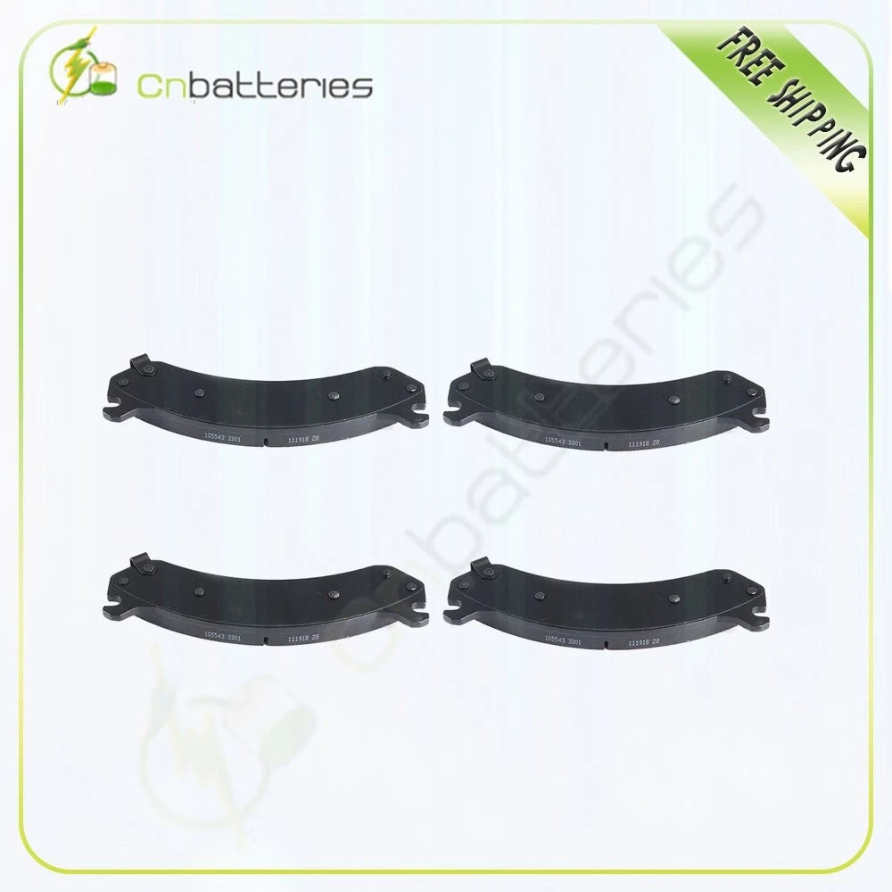 4X Metallic Brake Pads for Chevy Express 4500 (2009–2013) & GMC Savana 2500 (2003–2012)