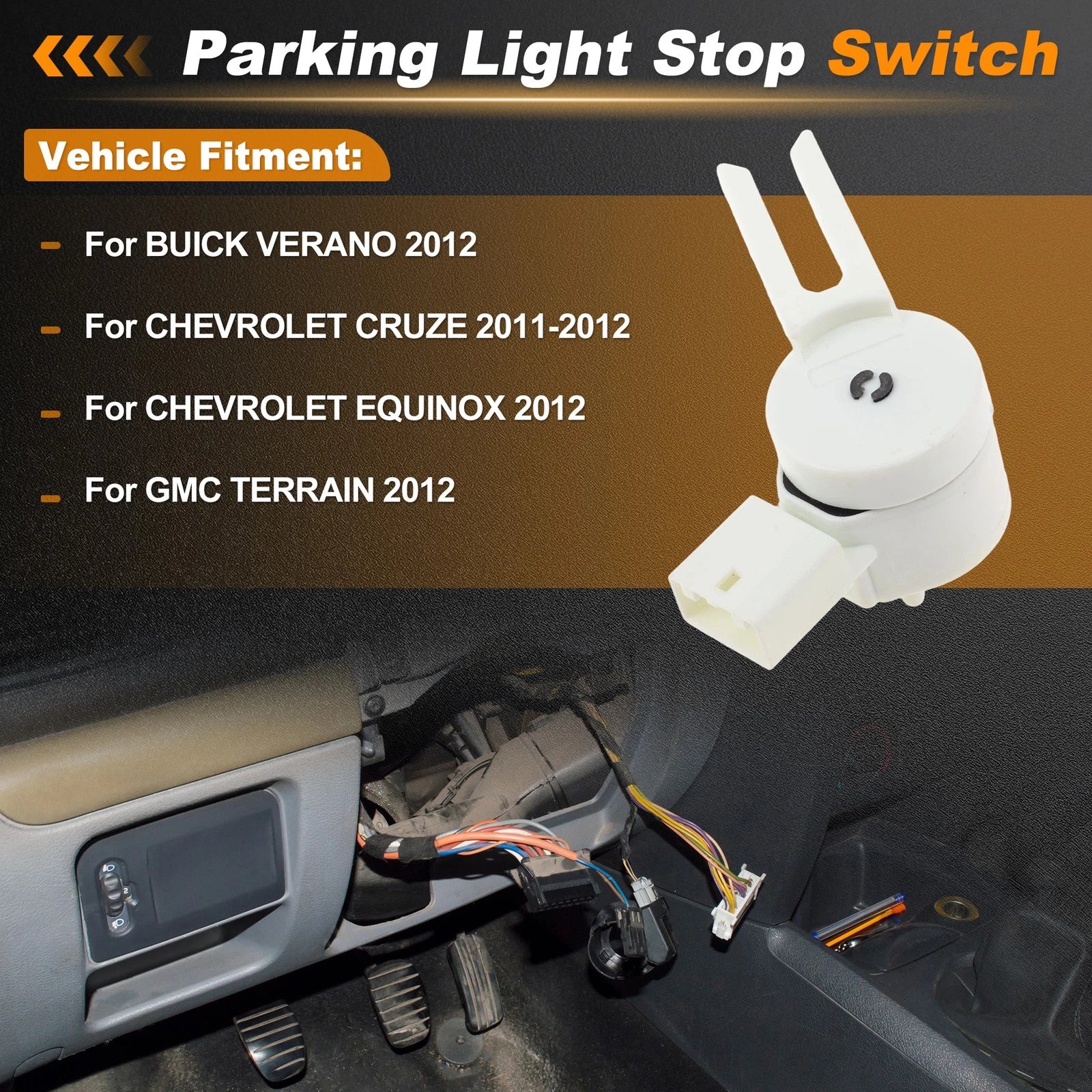 Brake Light Switch for Buick Verano (2012–2017) 12842794