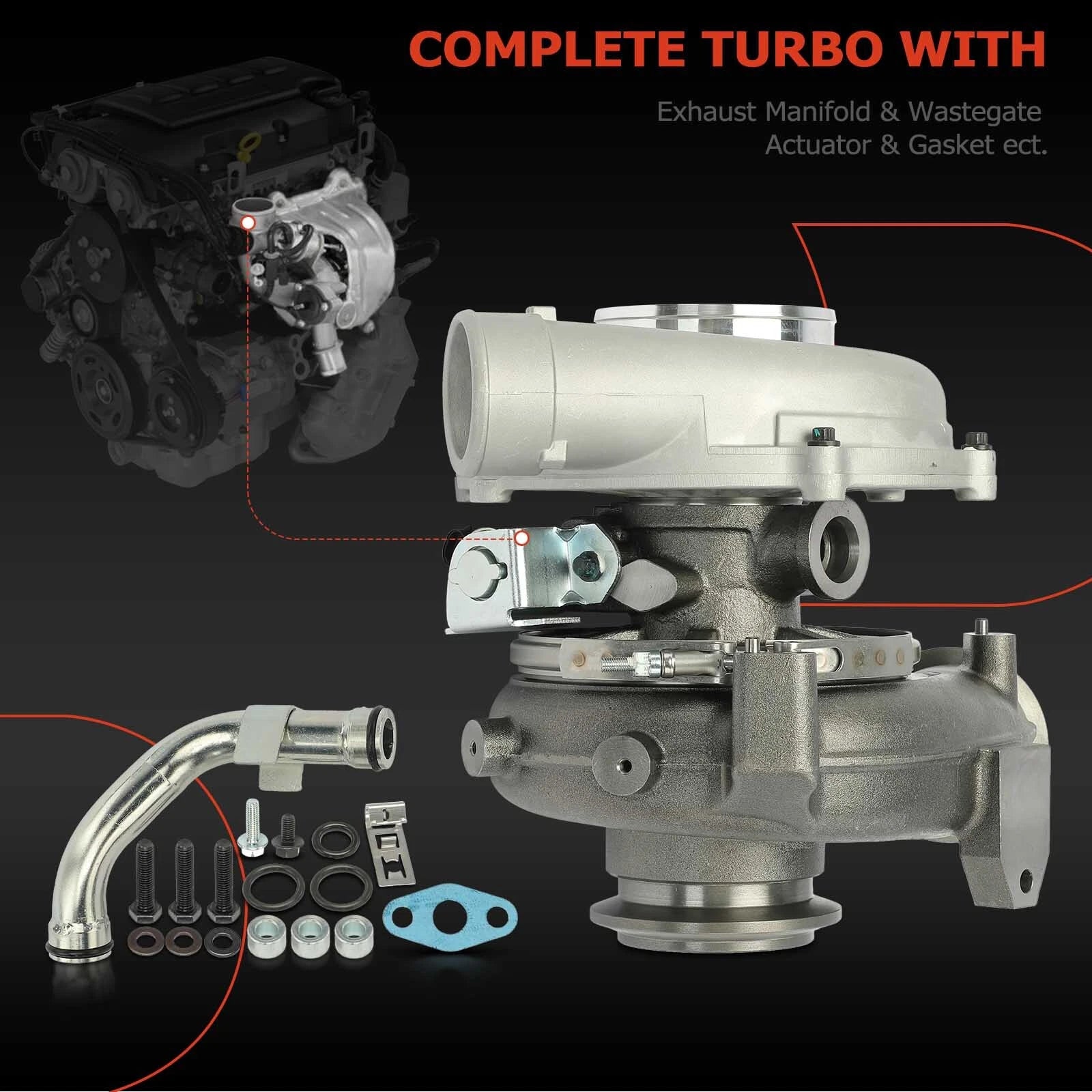 Turbocharger for Ford F-250 F-350 F-450 Super Duty (2005–2007)