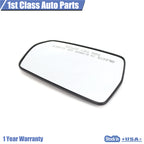 Rear View Mirror Glass + Backplate Right for Chevrolet Malibu (2016–2021) 23372270