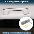 Sunglasses Case for Honda Accord 2012-2023 Eyeglasses Holder Storage Box Grey