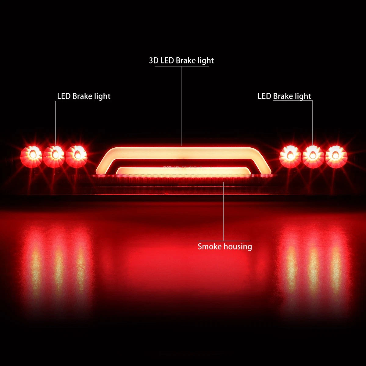 LED Third Brake Light for Tahoe Yukon XL Suburban (2000–2006) Tinted