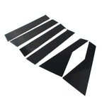 6 x Bright Black Car Window Pillar Posts Trims for Dodge Journey (2009-20)