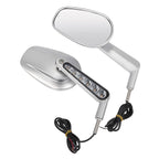 Rear View Mirrors with LED Turn Signals for Harley V-Rod Muscle (2009–2017)