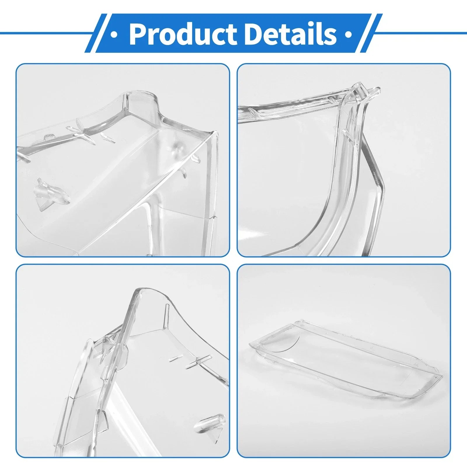 Car Front Left Headlight Lens Cover for Honda Odyssey (2005-2008)