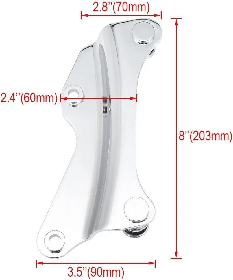 4 Point Docking Hardware Kit for Harley Touring Street Road King Glide (14-23)