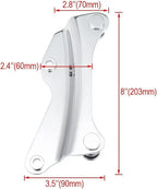 4 Point Docking Hardware Kit for Harley Touring Street Road King Glide (14-23)