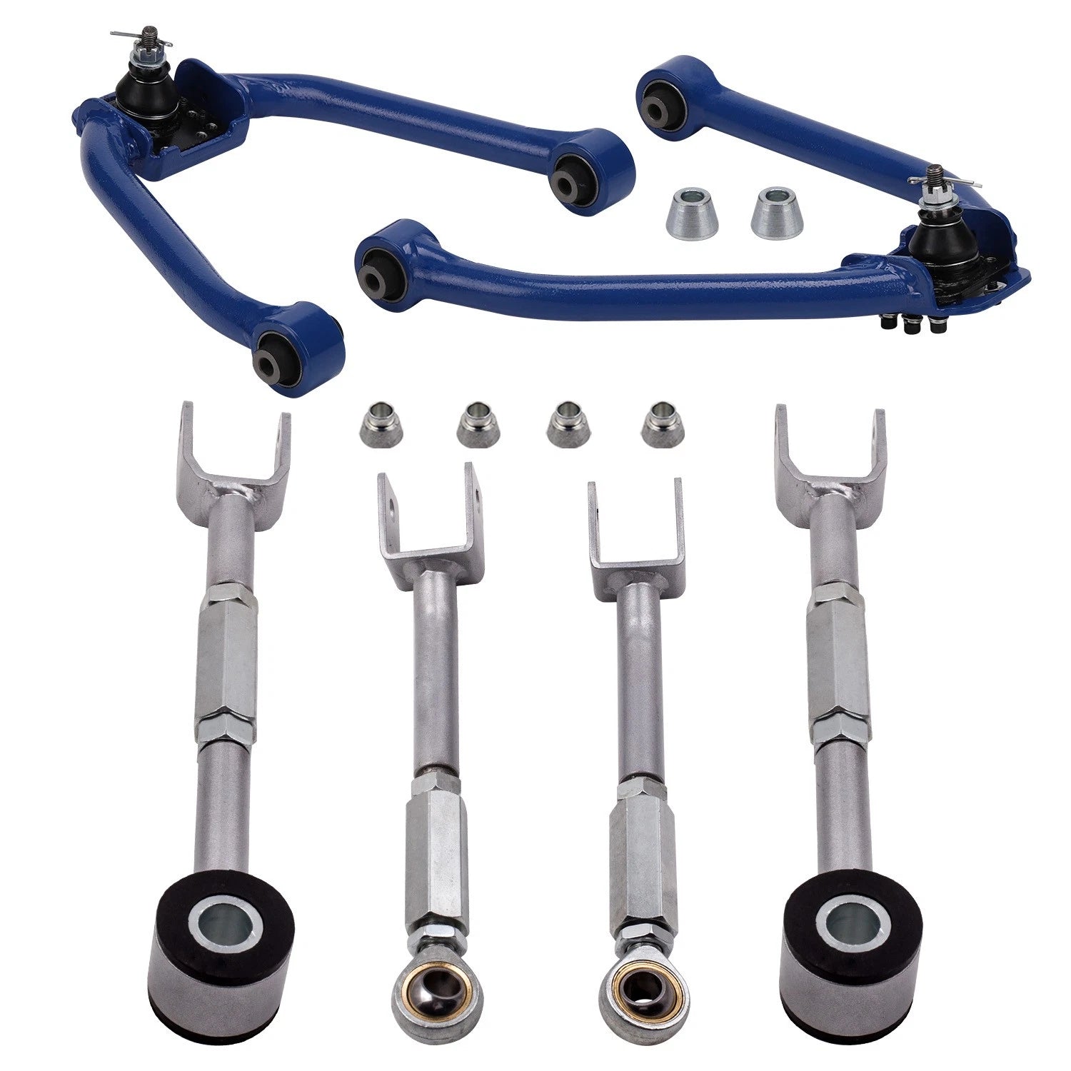 6pcs Alignment Kit for Nissan 350Z Infiniti G35 (2003–2009) Camber Arms