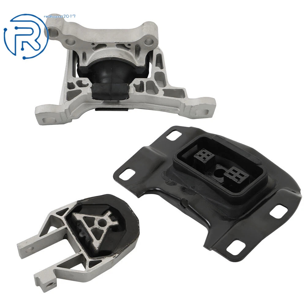 3X Engine Motor & Trans Mount Set for Ford Escape Transit Connect (2013-2019)