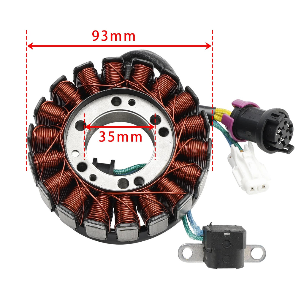 93mm Magnetic Motor Magneto Stator for Linhai 400 ATV (2000–2023)