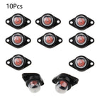 10Pc Primer Bulb Pump for Walbro Poulan Craftsman (188-513, 188-518, 530071835)