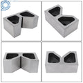 1 Pair Cast Iron V-Blocks for Precision Machining (0.0001 Accuracy)