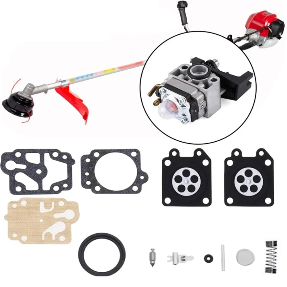 Carburetor Repair Kit for Brush Cutters (12 Pieces)