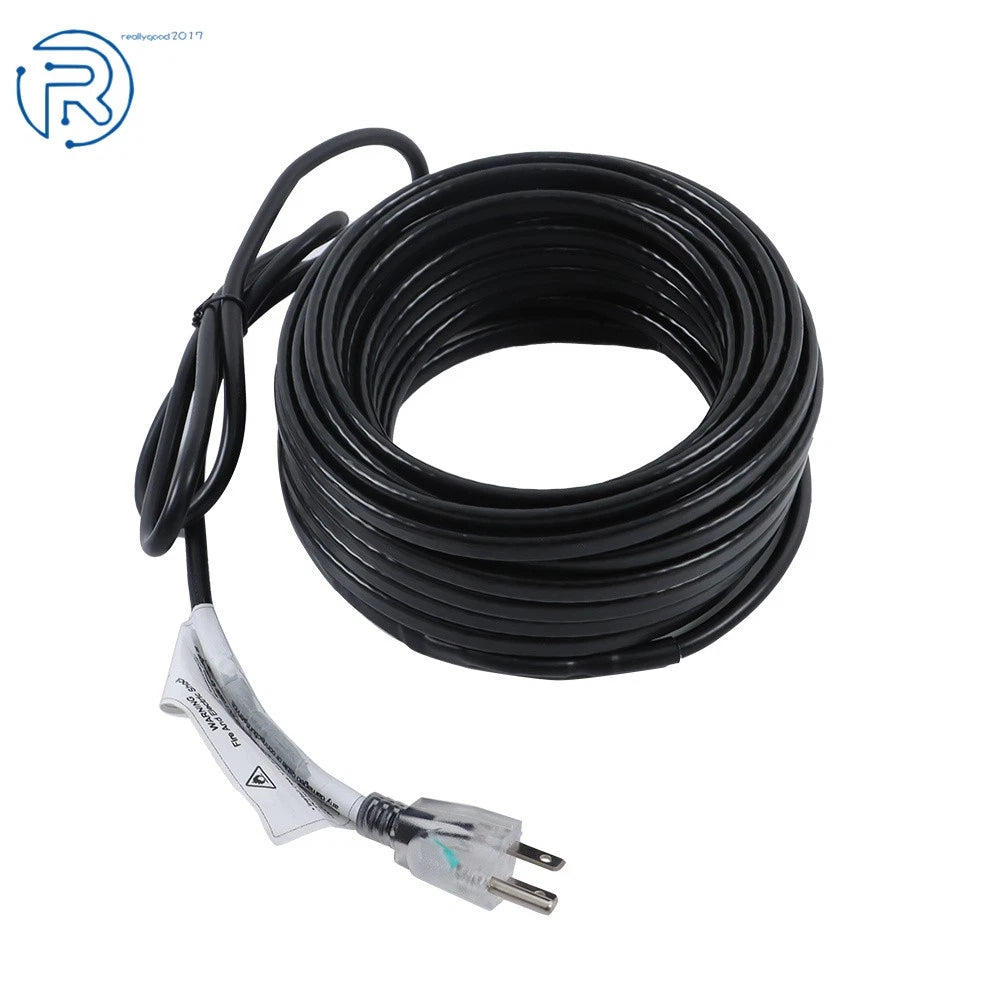 50 FT Heating Cable for Pipe Freeze Protection (120V)