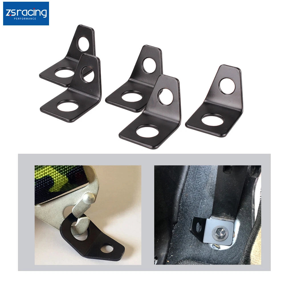 5X Belt Mounting 90 Degree Angle Bracket Kit for Universal Applications