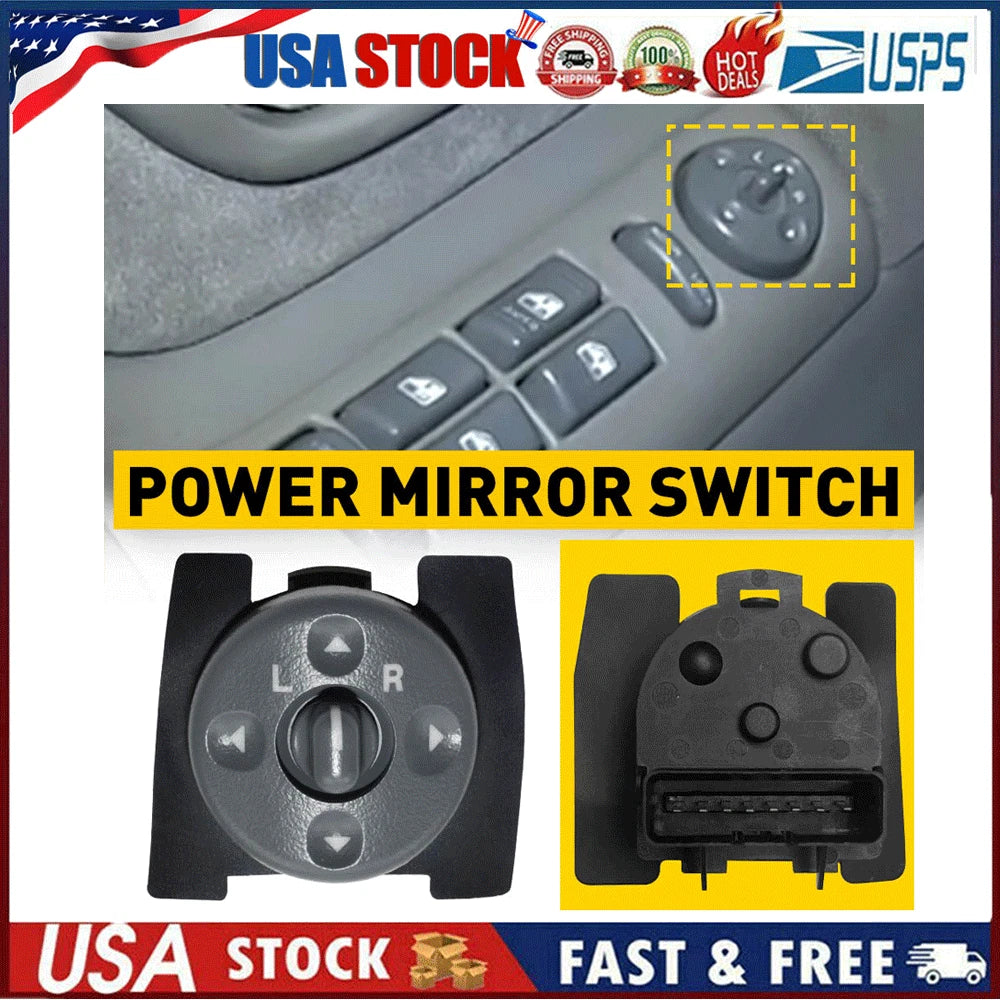 Power Mirror Control Switch for Chevy GMC Tahoe Astro C/K (1990â2000)