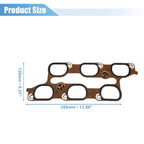 Set of 2 Cylinder Intake Manifold Gaskets for Buick Chevy (12673301)