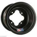 DWT Black A5 Rolled Lip ATV Rear Wheel Pair for Honda TRX 450R 250R 400EX (2004–2023)